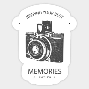 Memories Photography Sticker